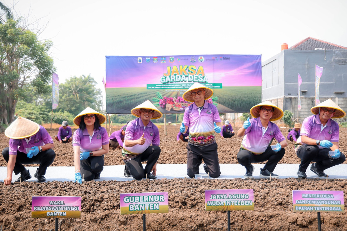 Gubernur Banten Andra Soni: Memperkuat Ketahanan Pangan Diawali Dari Membangun Desa