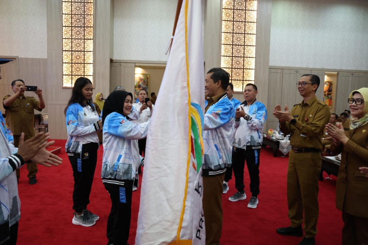 Pemprov Banten Lepas Kontingen KORMI Provinsi Banten untuk FORNAS VIII di NTB