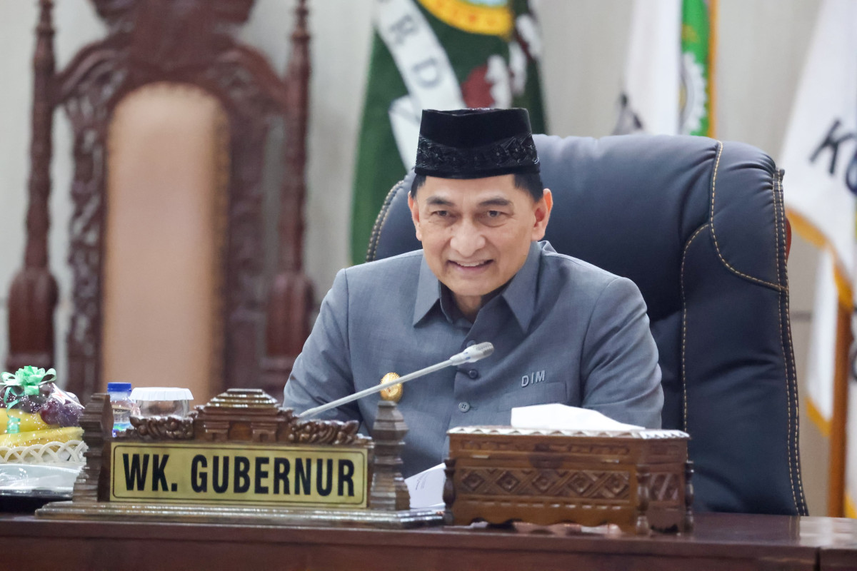 Wagub Banten A Dimyati Natakusumah Sampaikan Nota Pengantar Raperda LKPj APBD  Provinsi Banten Tahun Anggaran 2024