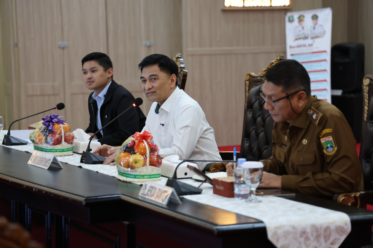 Wagub Banten A Dimyati Natakusumah Terima Kunjungan BURT DPR RI