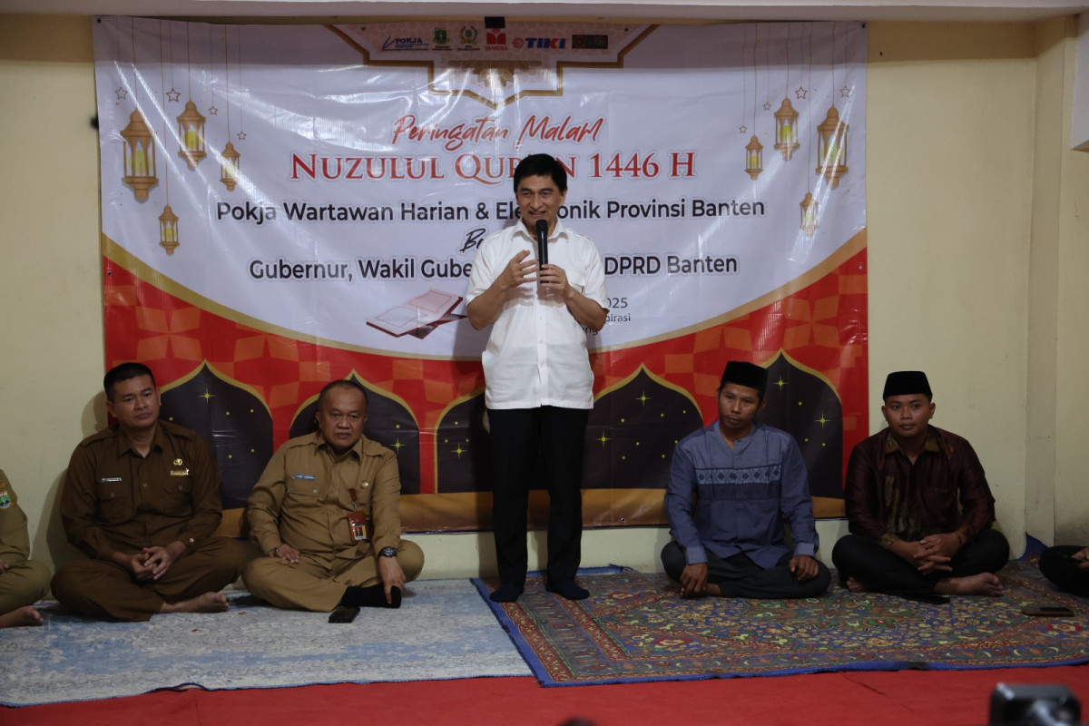 Wagub Banten A Dimyati Natakusumah: Insan Pers dan Media Menjadi Penyambung Informasi Masyarakat