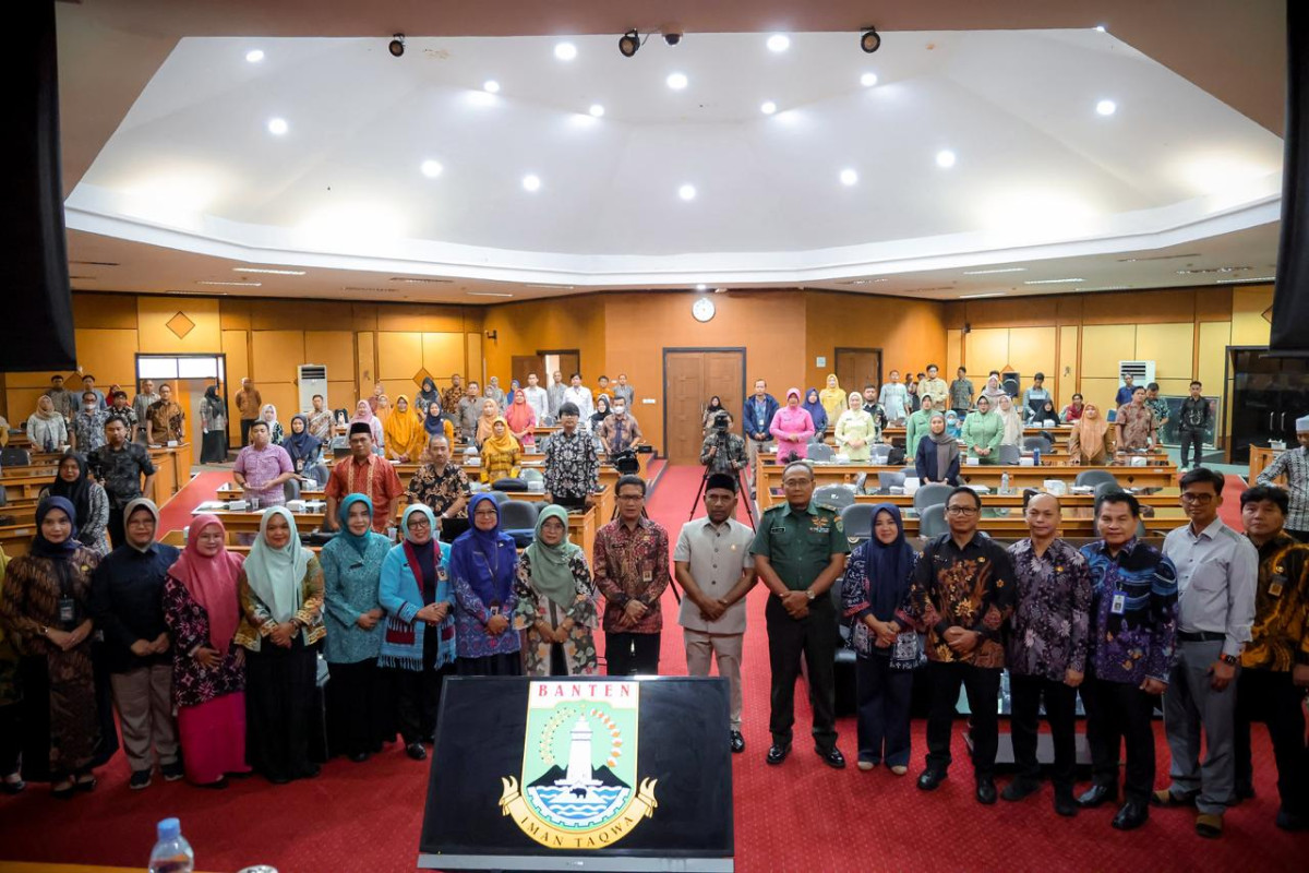 Rembuk Stunting Tahun 2025, Pemprov Banten Bangun Komitmen Bersama