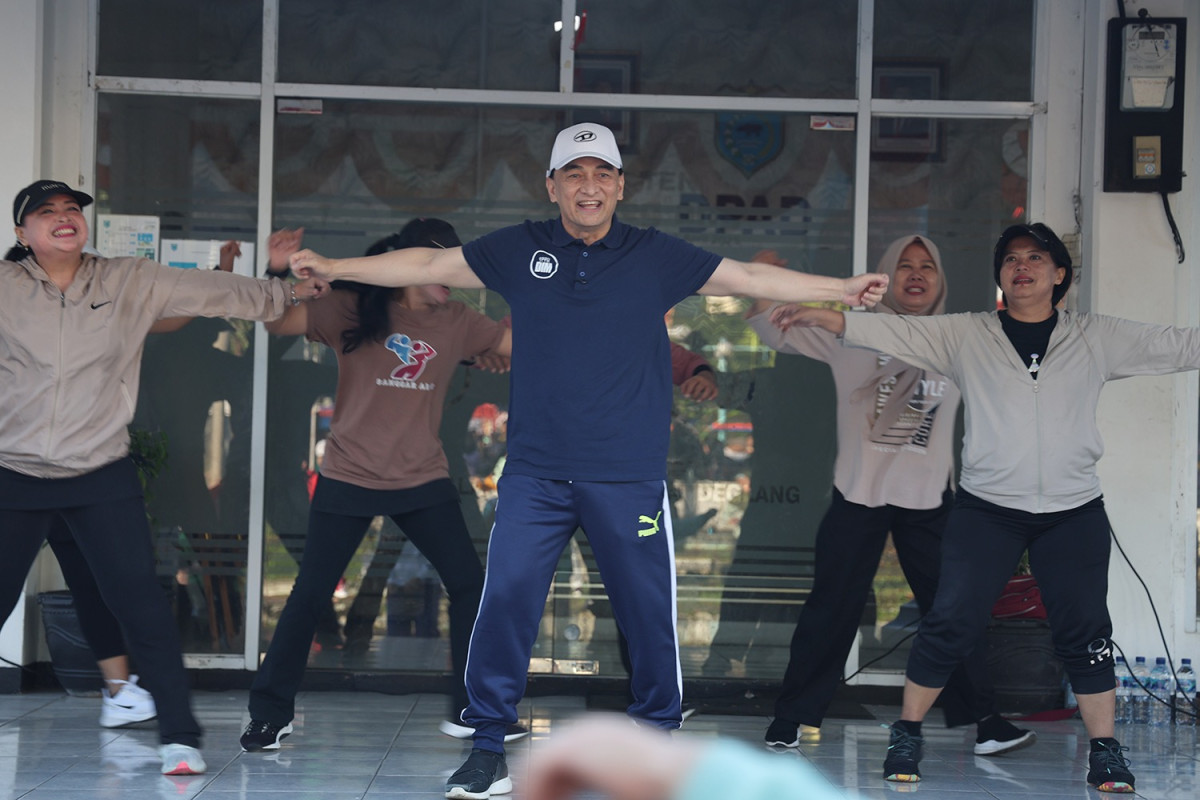 Wagub Banten A Dimyati Ajak Masyarakat Jaga Kesehatan dan Produktif