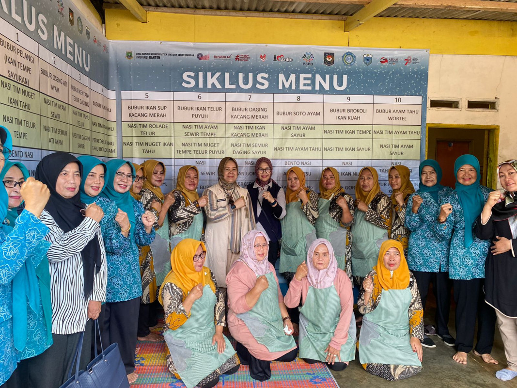 Penutupan Program Pemberian Nutrisi sehat anak Stunting