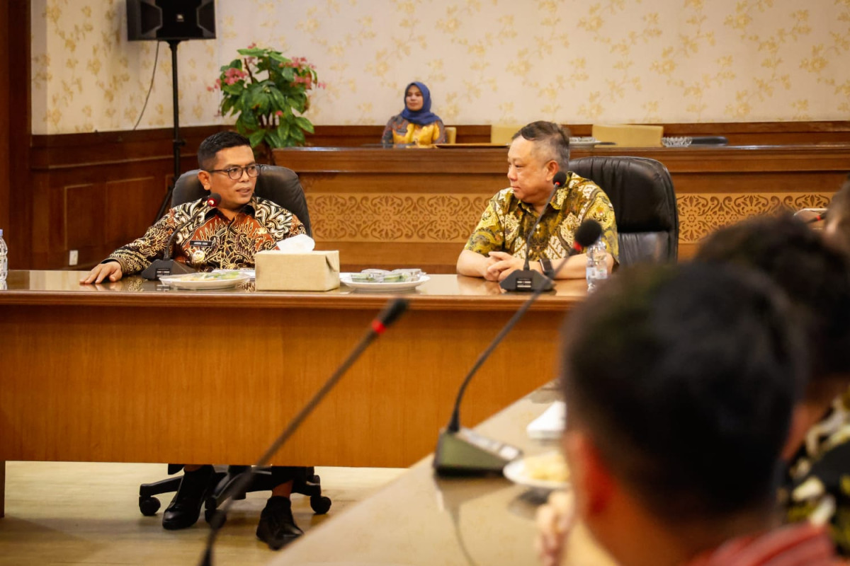 Gubernur Banten Andra Soni Terima Kunjungan Perusahaan Energi Terbarukan dan Pengelolaan Sampah