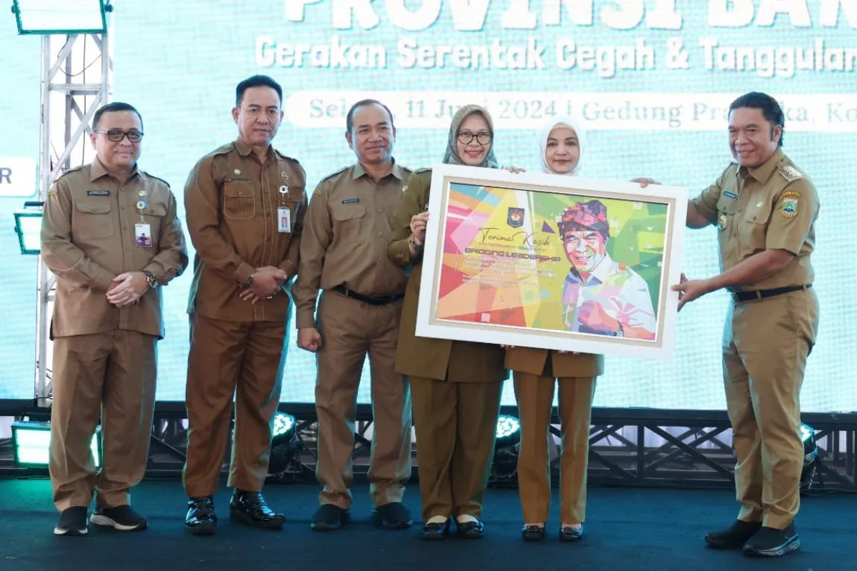 Pj Gubernur Al Muktabar Canangkan Gerakan Serentak Cegah dan Tanggulangi Stunting Provinsi Banten