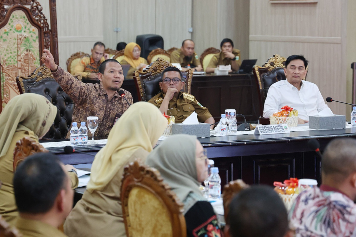 Pemprov Banten Gandeng KPK Optimalkan Pencegahan Korupsi