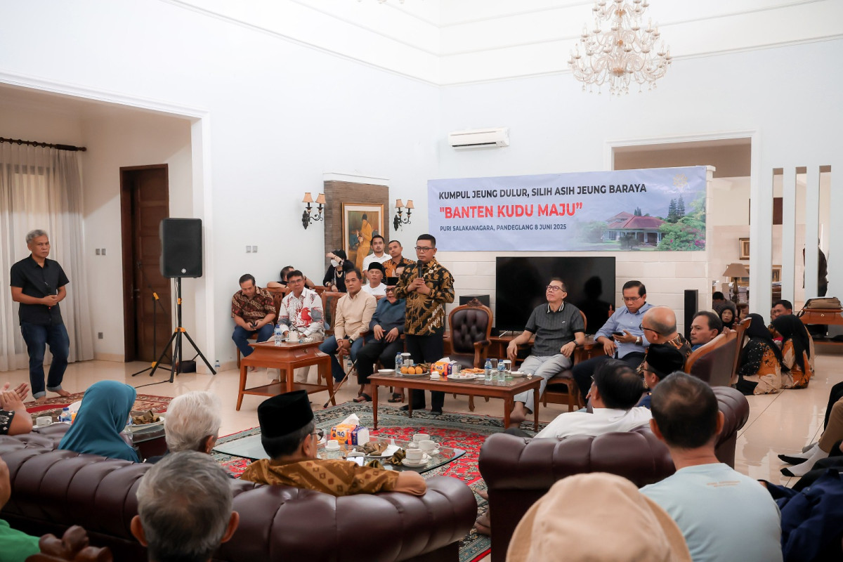 Gubernur Banten Andra Soni Hadiri Kumpul Jeung Dulur Salakanagara Institute