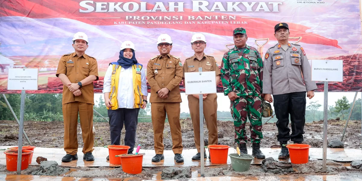 Dukung Asta Cita Presiden, Gubernur Banten Andra Soni Mulai Pembangunan Sekolah Rakyat di Banten