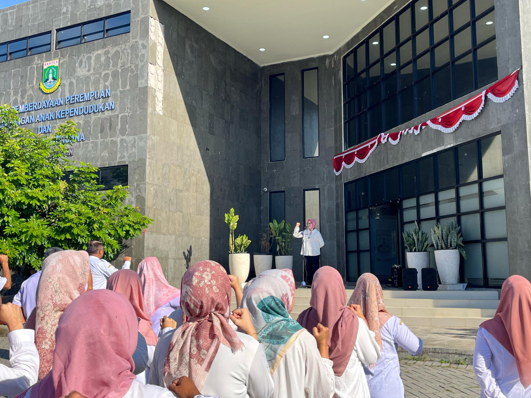 Apel Perdana DP3AKKB Provinsi Banten Tahun 2024