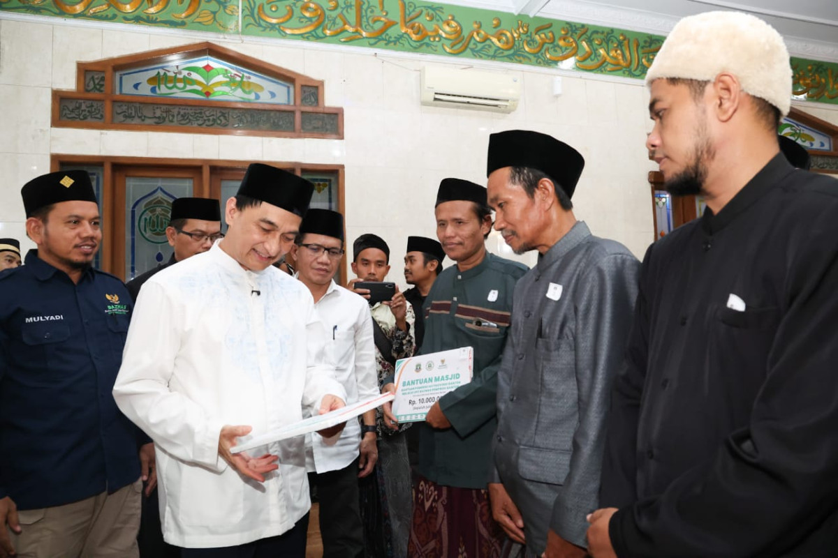 Safari Ramadan 1446 H, Wagub Banten A Dimyati Natakusumah: Ramadan Bulan Berbagi dan Penuh Berkah