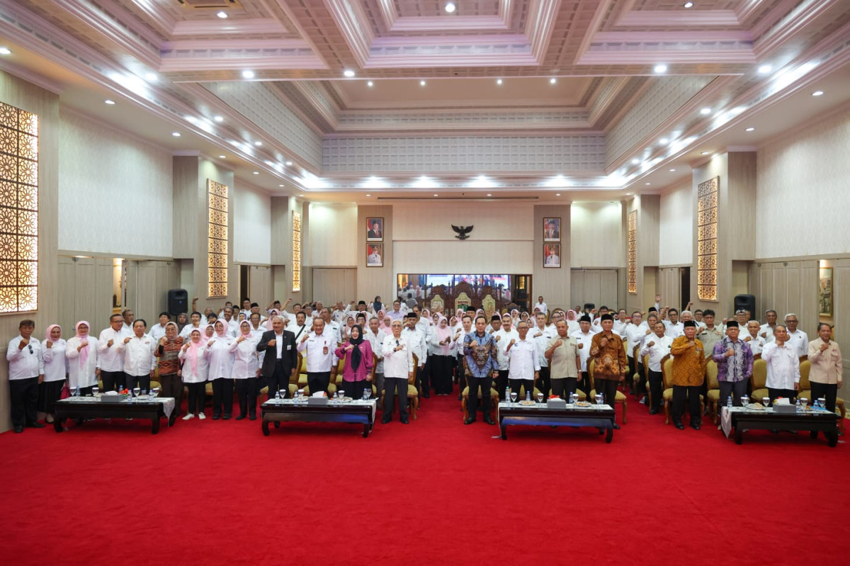 Buka Rakerda PPI Banten 2025, Gubernur Banten Andra Soni : Masa Pensiun  Adalah Fase Baru Untuk Tetap Aktif dan Produktif