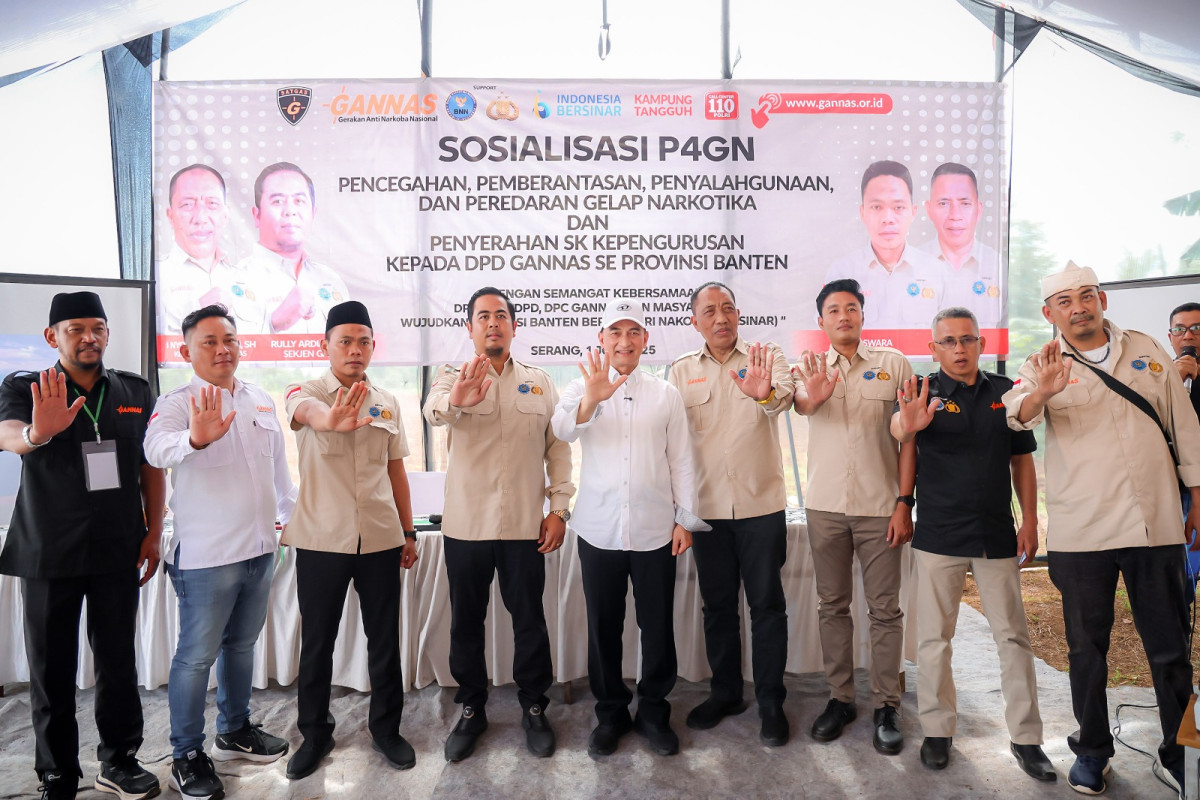 Wagub Banten A Dimyati Natakusumah : Banten Say No To Drugs Tugas Kita Semua