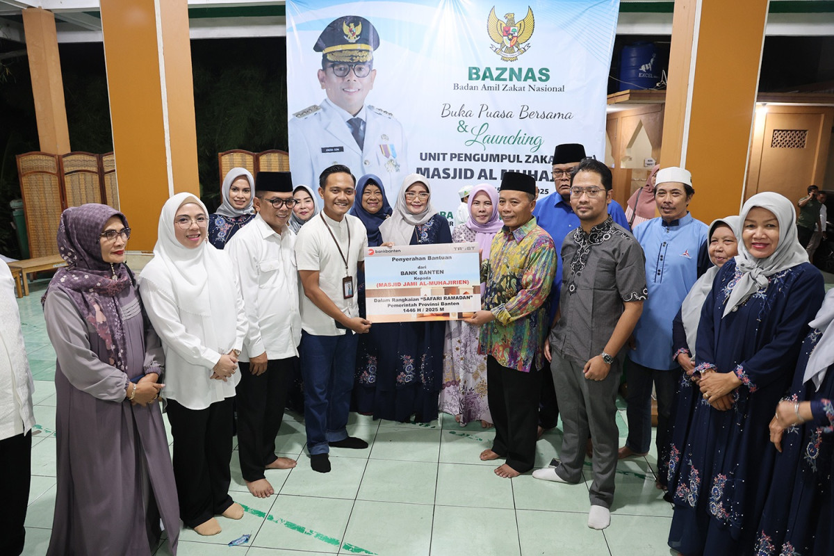 Safari Ramadan 1446 H, Gubernur Banten Andra Soni: Melalui Kolaborasi Bisa Selesaikan Masalah Masyarakat