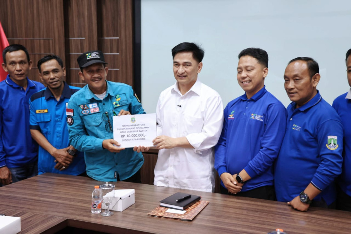 Wagub Banten A Dimyati Natakusumah Nilai Forum Kampung Siaga Bencana Berperan Dalam Mengedukasi Masyarakat