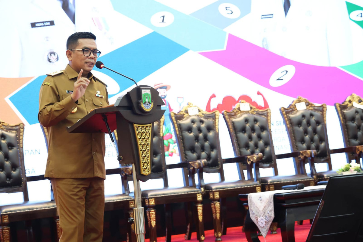 Gubernur Banten Andra Soni Buka Forum Konsultasi Publik Rancangan Awal RPJMD Provinsi Banten Tahun 2025 - 2029
