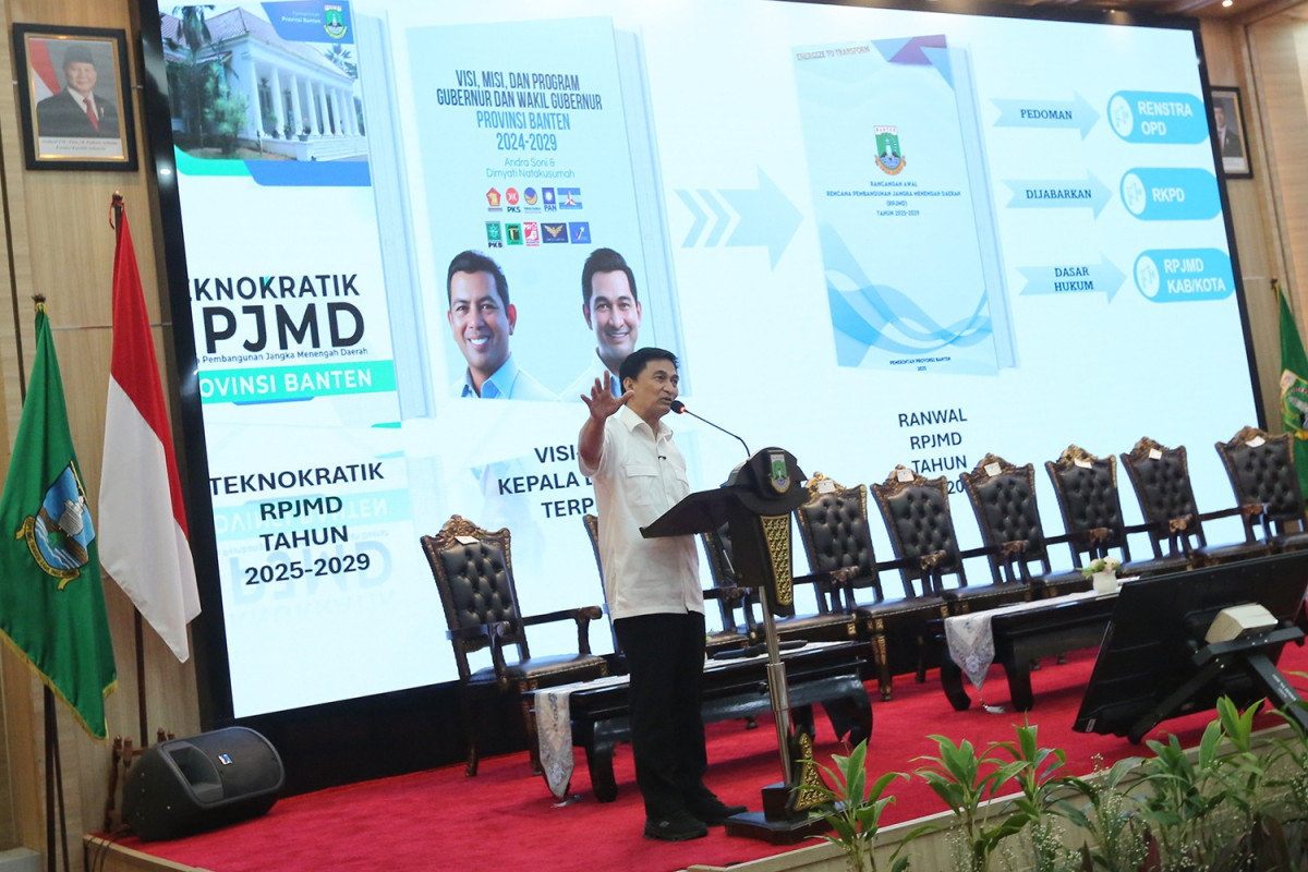 Wagub Banten A Dimyati Natakusumah Tutup Forum Konsultasi Publik Rencana Awal RPJMD Provinsi Banten Tahun 2025 - 2029