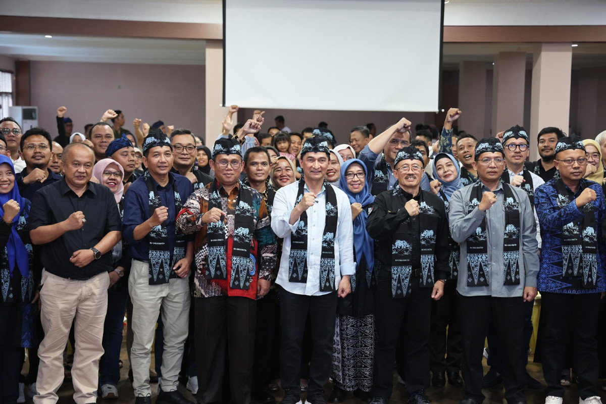 Wagub Banten A Dimyati Natakusumah Hadiri Halal Bihalal IKA Unila Provinsi Banten