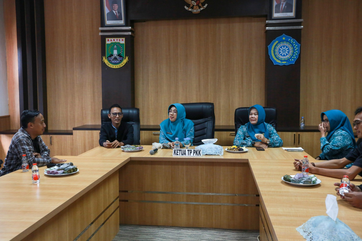 Ketua TP PKK Tinawati Andra Soni : Gerakan Literasi dan Bercerita Berikan Dampak Positif Bagi Anak