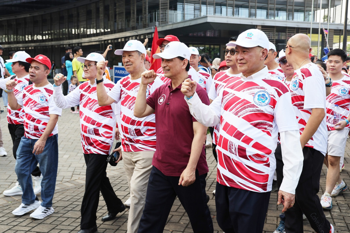 Buka Fun Walk PSMTI dan BSD City, Wagub Banten Dimyati Natakusumah Pesankan Jaga Kebersamaan