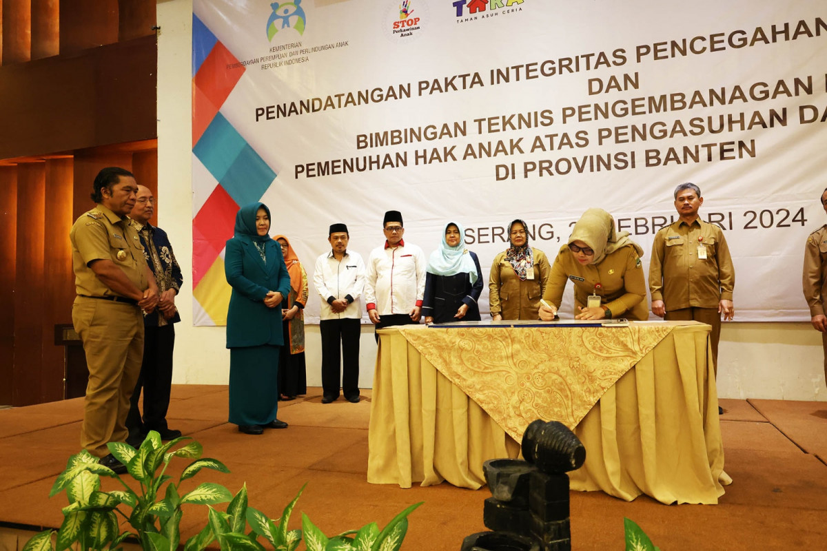 Pemprov Banten Komitmen Terhadap Pemenuhan Hak dan Perlindungan Anak