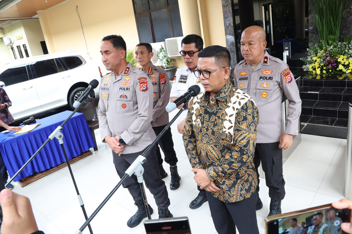 Gubernur Banten Andra Soni Pimpin Deklarasi Tolak Aksi Premanisme