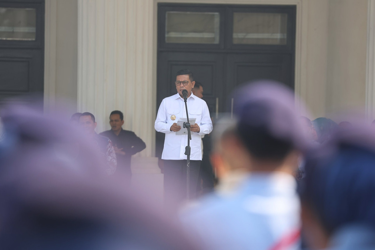 Gubernur Banten Andra Soni: Baris Berbaris dan Upacara Bendera Tumbuhkan Jiwa Kepemimpinan dan Kedisiplinan di Generasi Muda