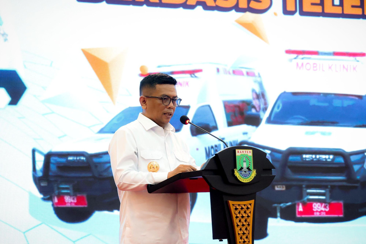 Misi Banten Sehat, Gubernur Banten Andra Soni Luncurkan Mobile Clinic Berbasis Telemedicine