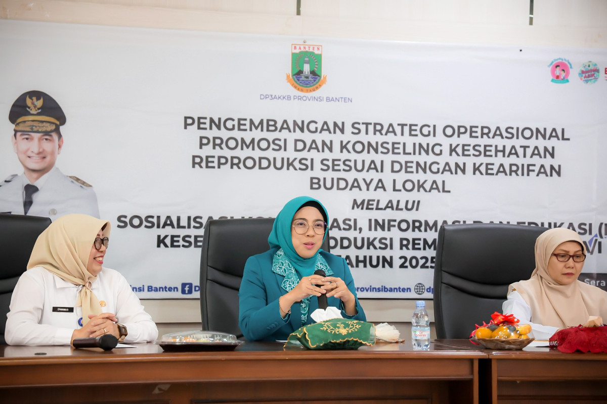 Ketua TP PKK Banten Tinawati Andra Soni Tekankan Pentingnya Generasi Muda Untuk Berencana