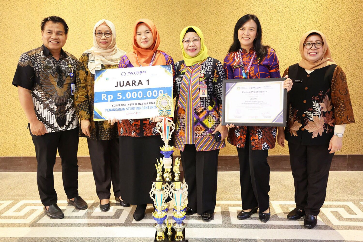 Apresiasi Inovasi Penurunan Stunting, Plh Sekda Provinsi Banten Virgojanti: Butuh Kolaborasi Semua Pihak