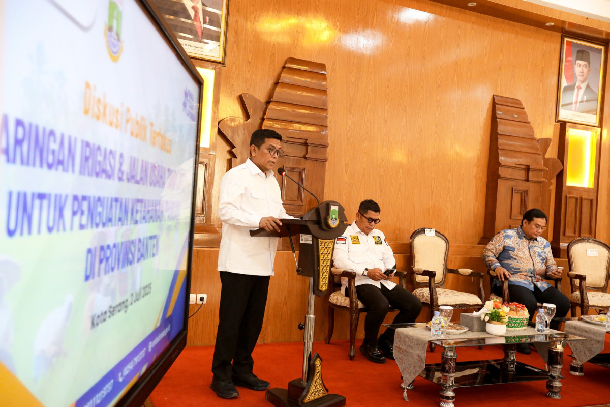 Perkuat Ketahanan Pangan, Gubernur Banten Andra Soni Fokuskan Infrastruktur Pertanian