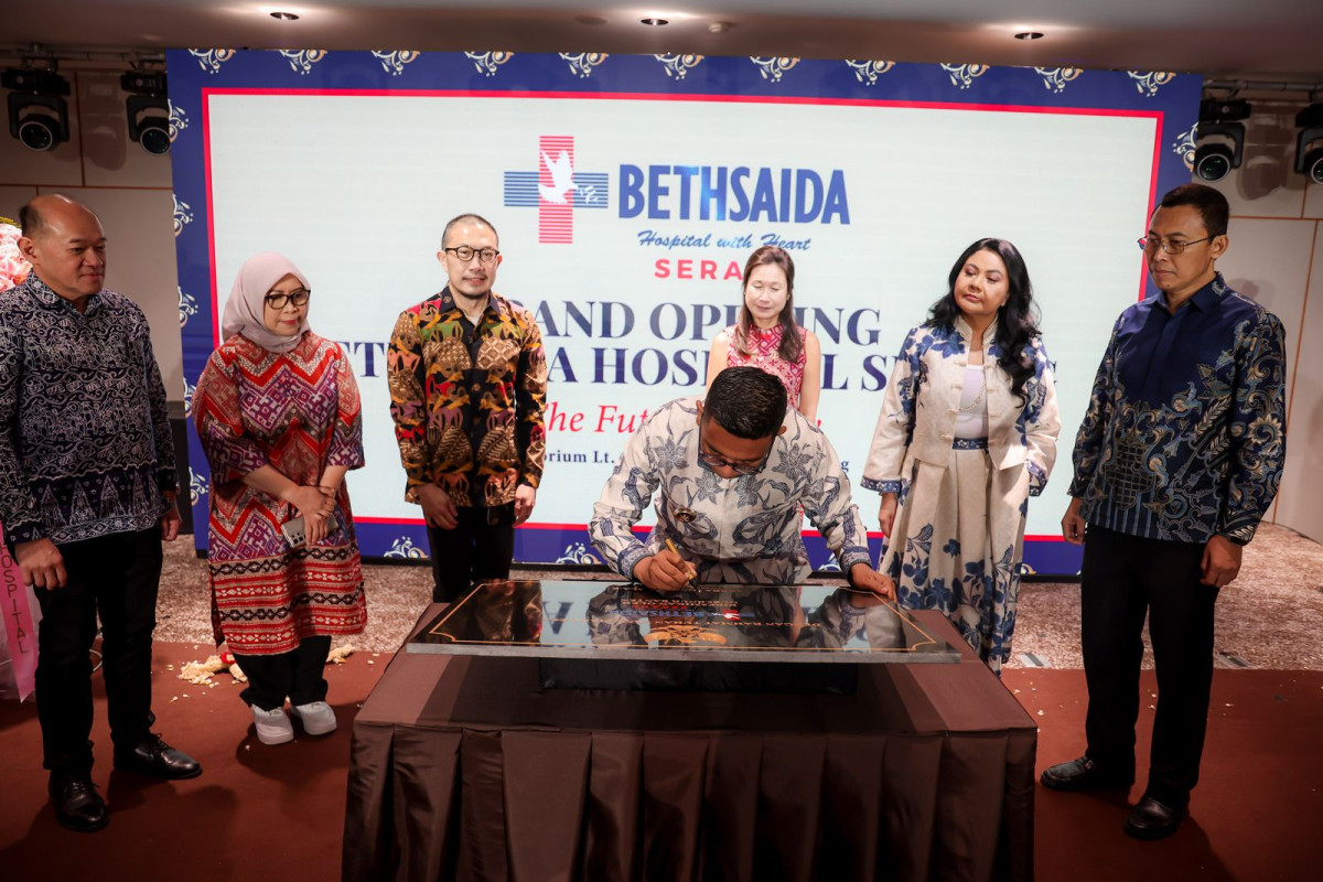 Resmikan RS Bethsaida Serang, Gubernur Banten Andra Soni : Memperkuat Layanan Kesehatan di Provinsi Banten