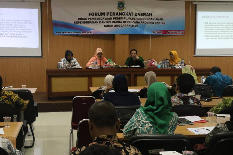 Forum Perangkat Daerah DP3AKKB Provinsi Banten