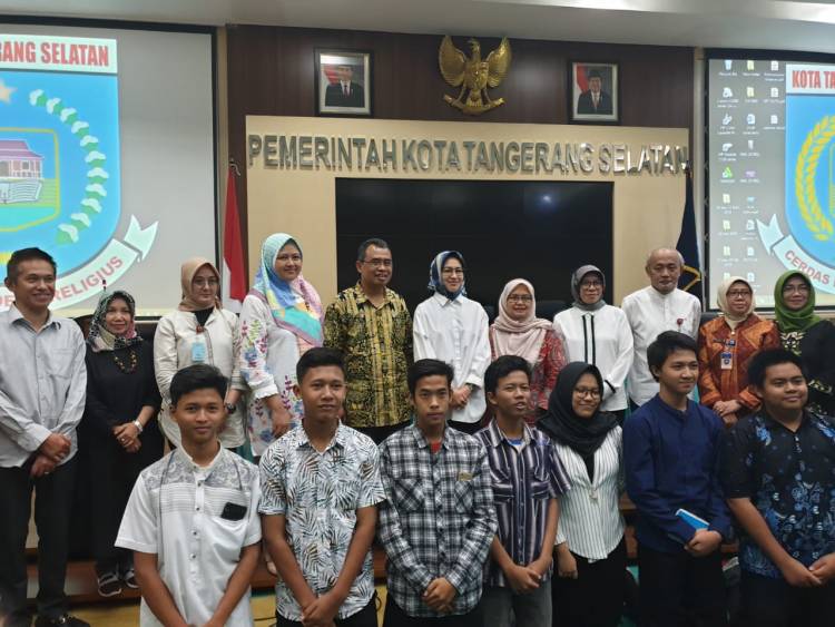 DP3AKKB Mendampingi Tim Kementrian PPPA Verifikasi Kota Layak Anak Tangsel