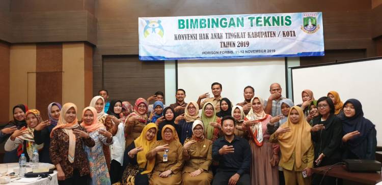 Dp3akkb Banten Meningkatkan Konvensi Hak Anak Tingkat Provinsi 