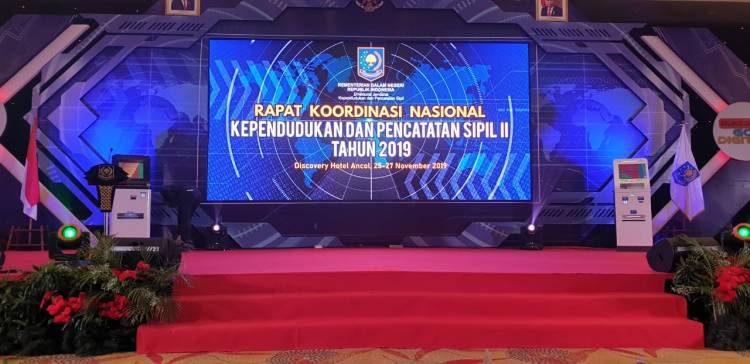 DP3AKKB IKUT RAKORNAS KEPENDUDUKAN DAN PENCATATAN SIPIL II TAHUN 2019 DI JAKARTA 