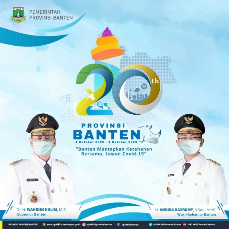 Dirgahayu Provinsi Banten Ke - 20