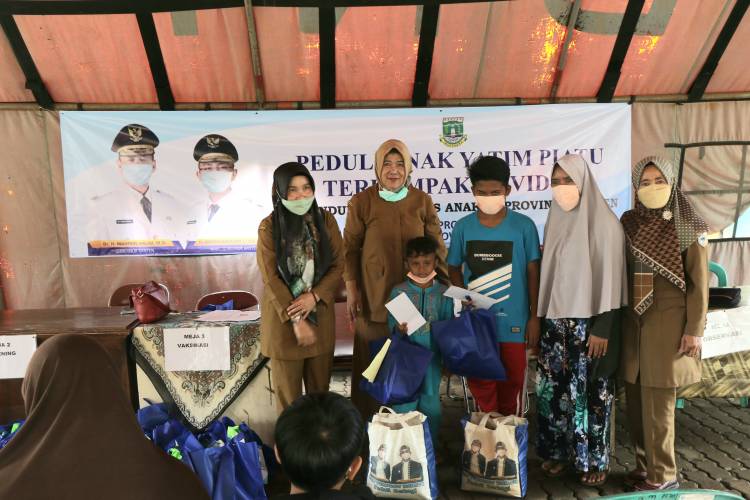 DP3AKKB Peduli Anak Yatim Piatu Terdampak Covid-19