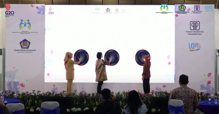 Kepala DP3AKKB Hadiri Launching Program Pelatihan Pendamping Usaha Mikro di Kabupaten Tangerang