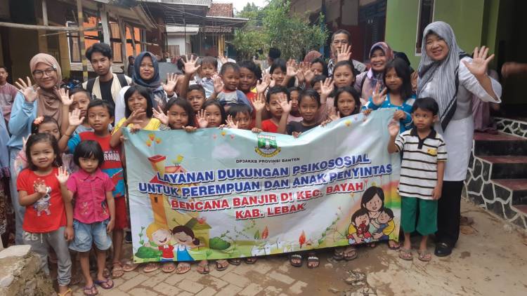  Layanan Dukungan Psikososial (LDP) bagi Penyintas Pasca Bencana banjir di Kecamatan Bayah 