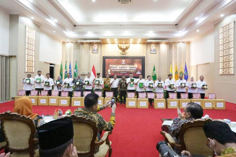 DP3AKKB Raih Kualifikasi Sebagai Badan Publik Informatif kategori OPD Pemprov Banten Oleh Komisi Informasi Banten