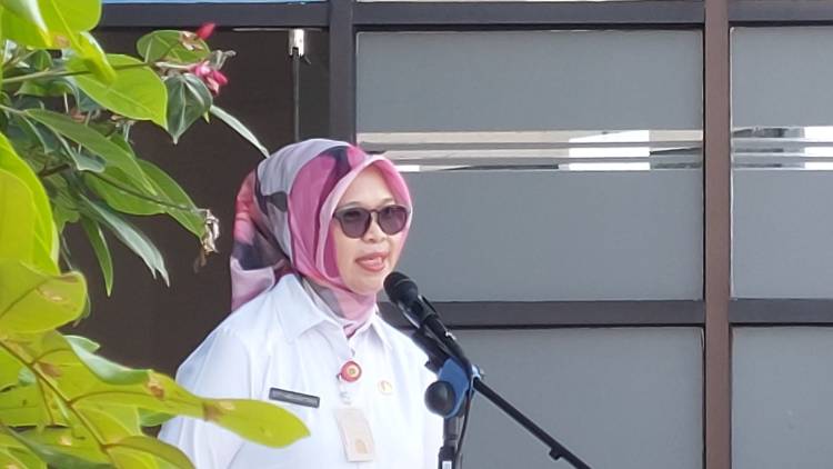 Apel perdana usai liburan Hari Raya Idul Fitri 1444 Hijriah